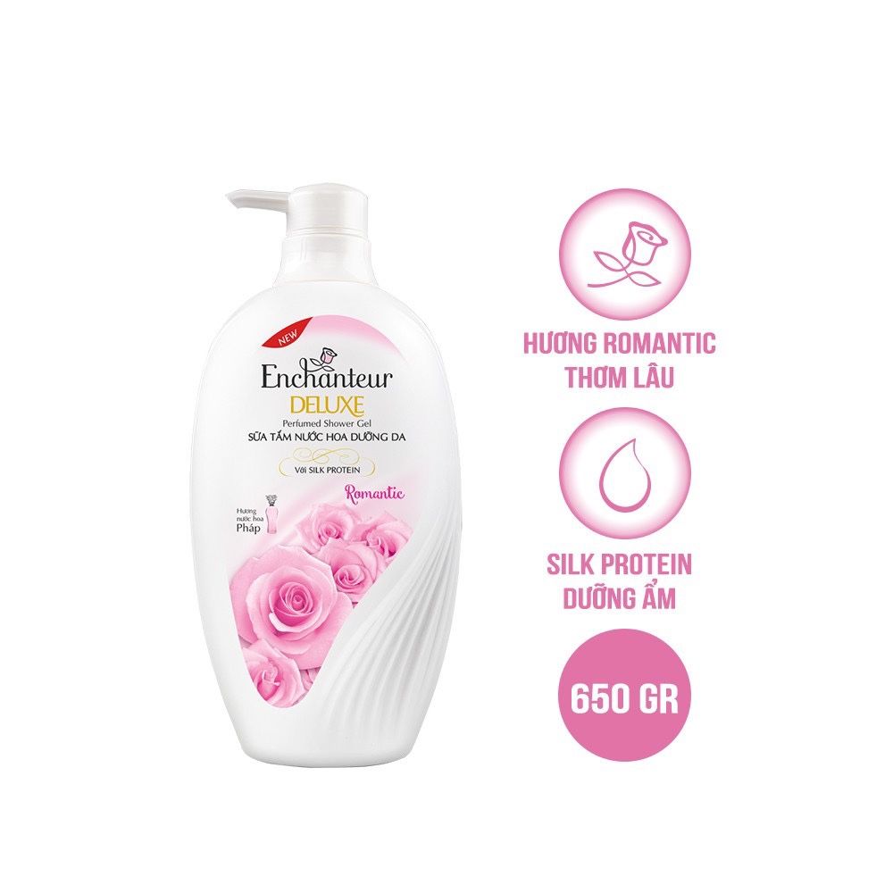 Sữa Tắm Enchanteur Deluxe 650g