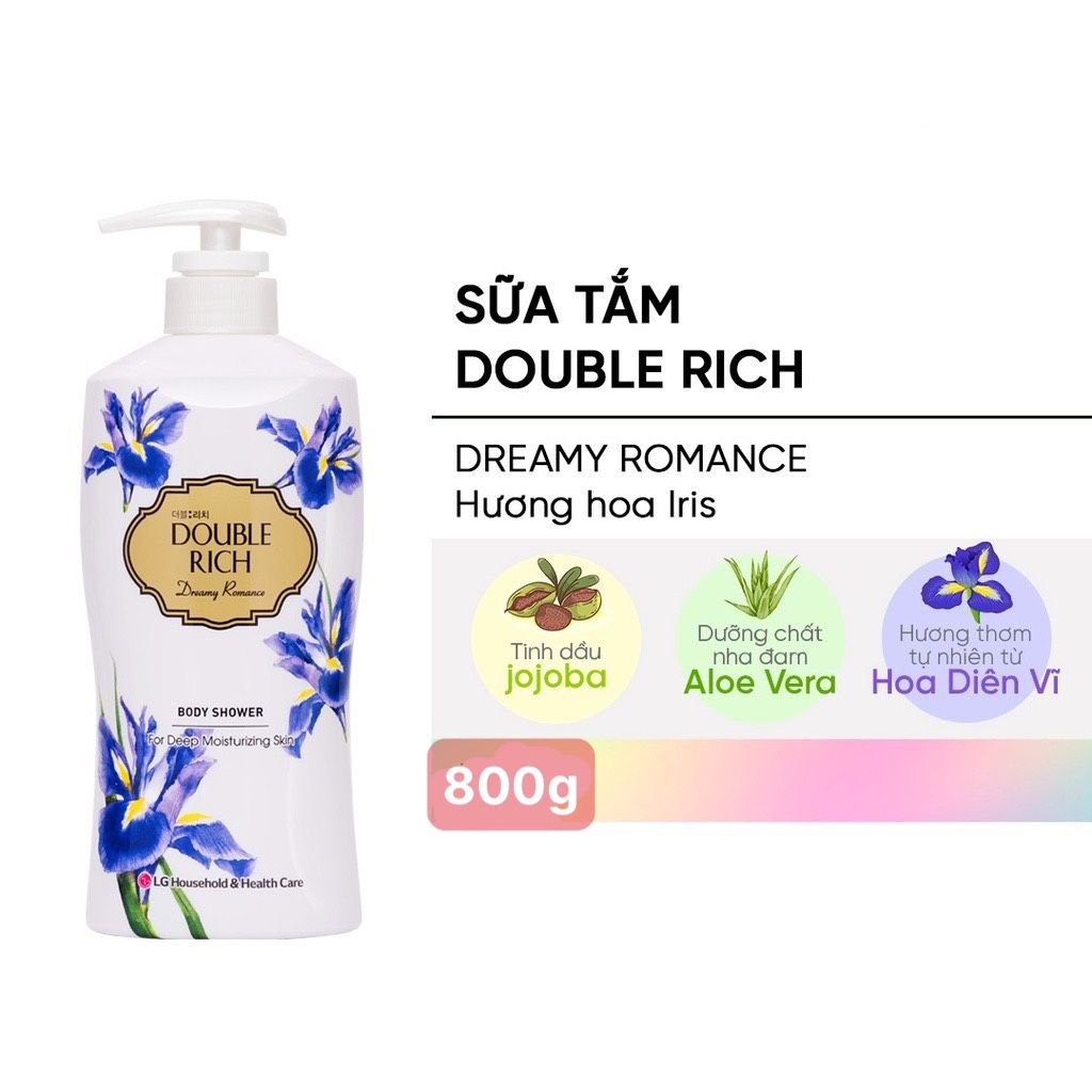 Sữa Tắm Double Rich 550g-800g