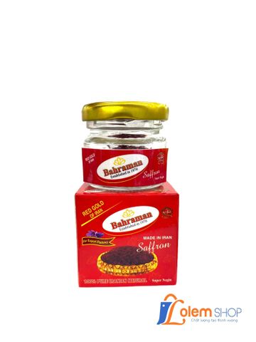 Nhụy Hoa Nghệ Tây Saffron Super Negin 1g Bahraman