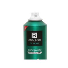 Bọt Cạo Râu Romano Classic 175ml (Lá)