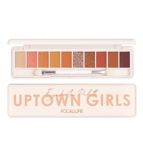 Màu Mắt Focallure Uptown Girls10 Ô