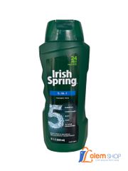 Sữa Tắm Dành cho nam Irish Spring, Kích thích lưu thông tuần hoàn máu, giải tỏa căng thẳng cho làn da