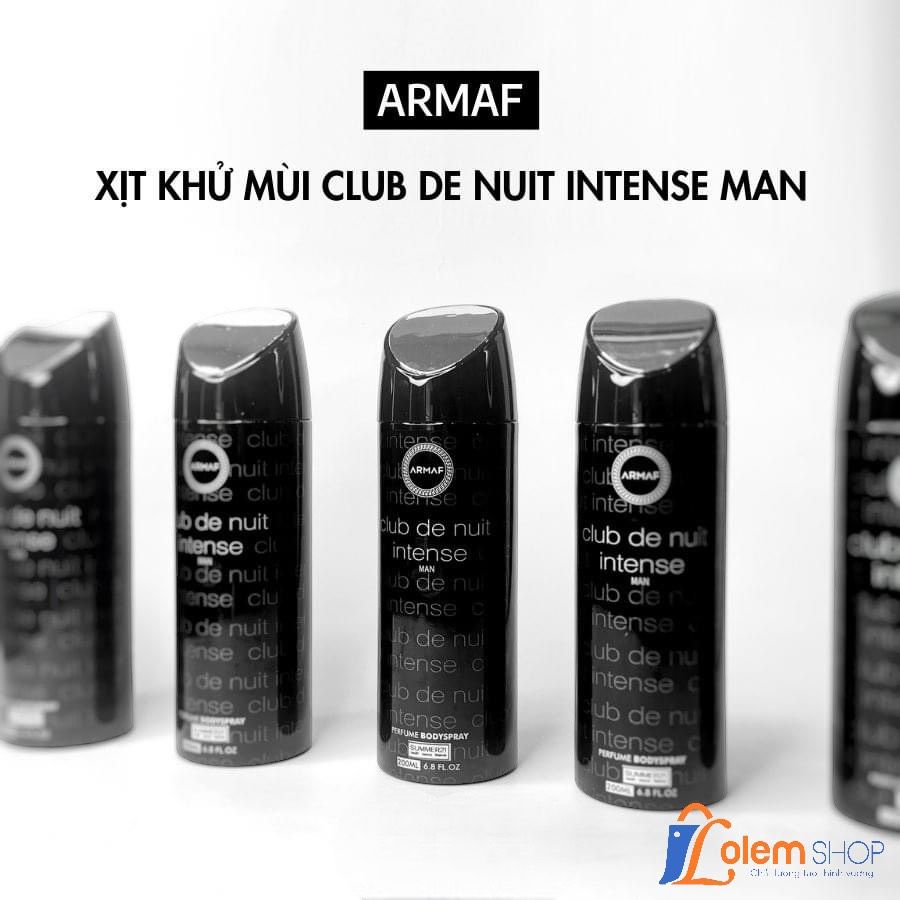 Xịt Khử Mùi Armaf Club De Nuit