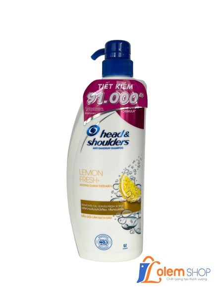 Dầu Gội Head & Shoulders 850ml Hương Chanh