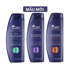 Dầu Gội Head & Shoulders 400ml 2 In 1 Clinical Strength Mỹ