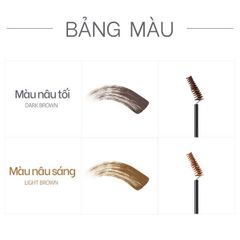 Mascara Mày Klavuu 3g, định hình dáng lông mày, giúp lông mày lên màu tự nhiên