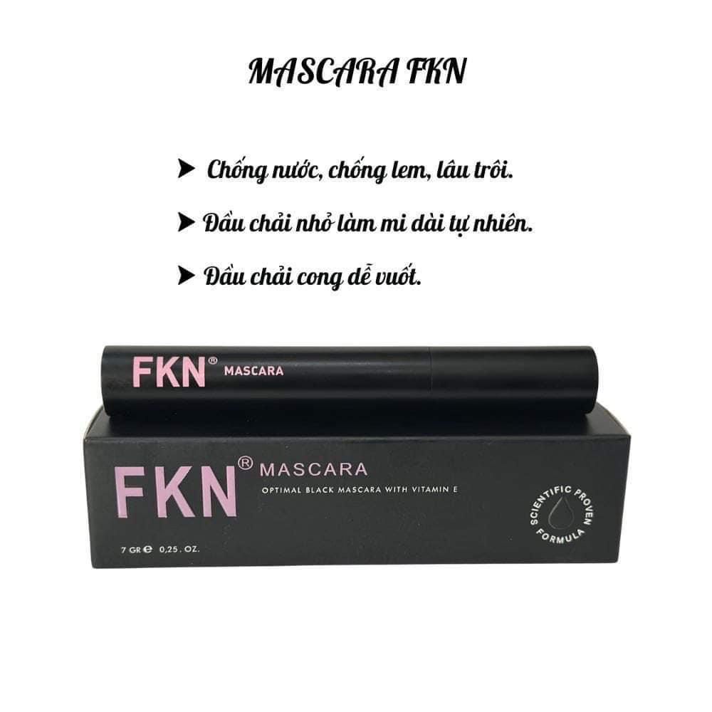 Mascara Fkn 7g Hộp Đen Dưỡng Mi Chống Nước