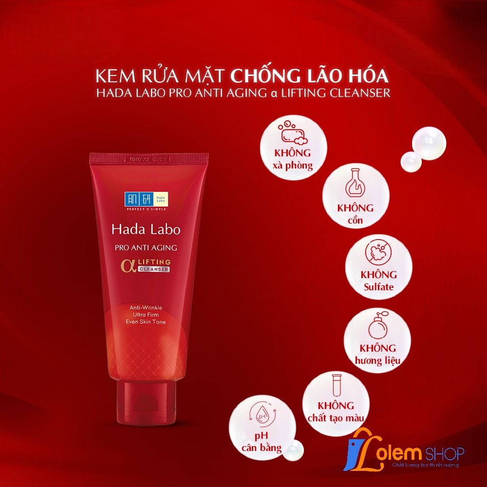 Sữa Rửa Mặt Hada Labo 80g