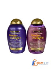 Dầu Gội Dầu xả Biotin & Collagen 385ml Mẫu Mới