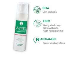 Sữa rửa mặt tạo bọt ngừa mụn Acnes Foaming Wash 150ml