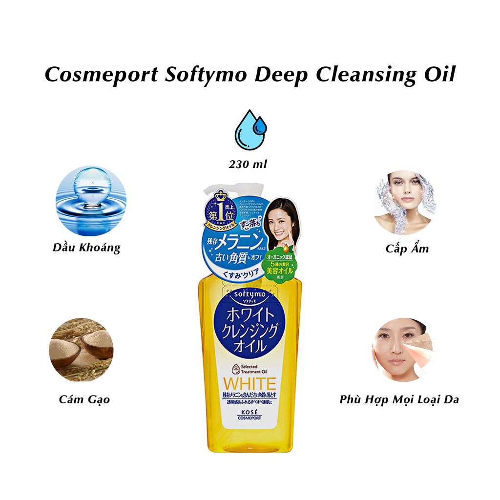 Tẩy Trang Kose 230ml