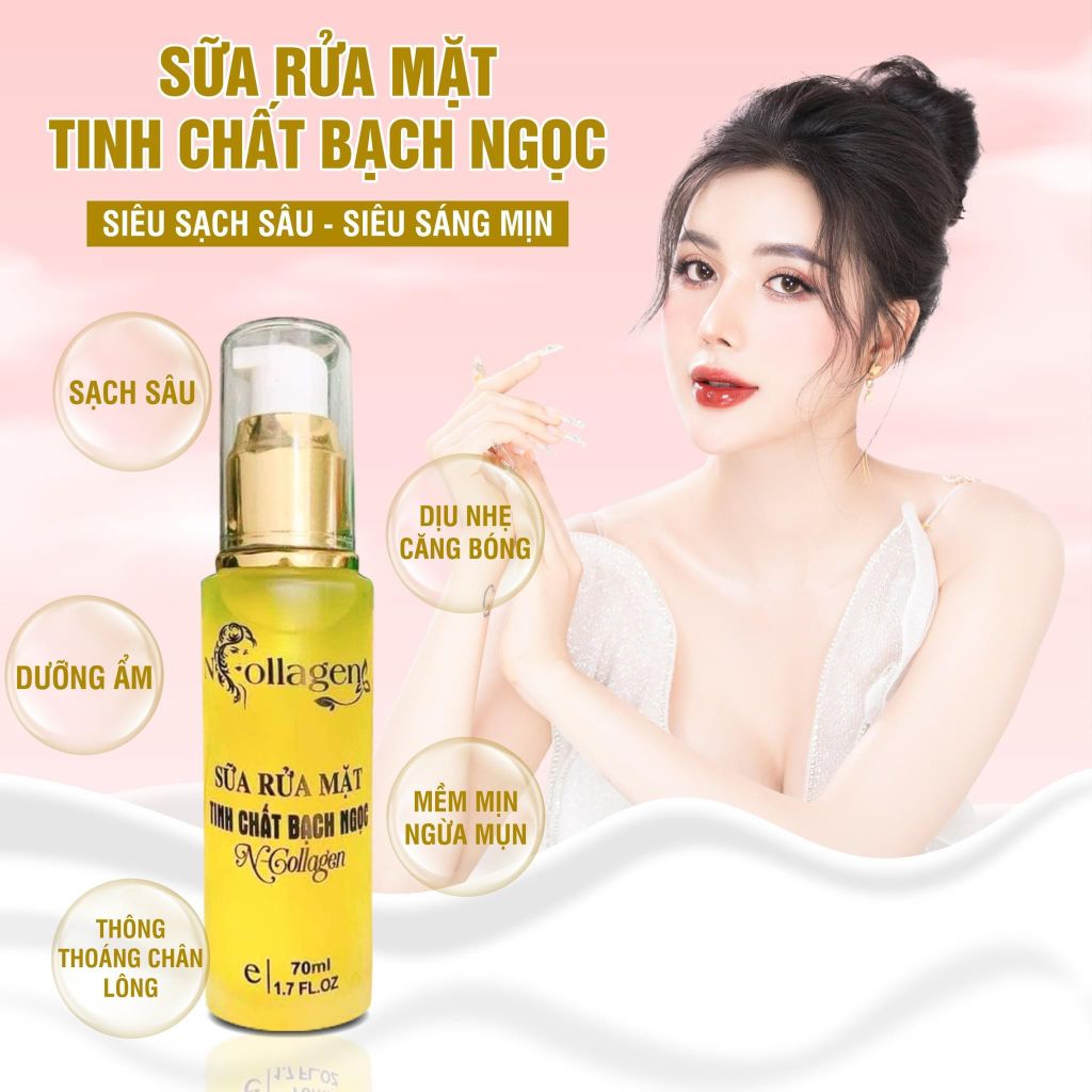 Sữa Rửa Mặt N-collagen 70ml