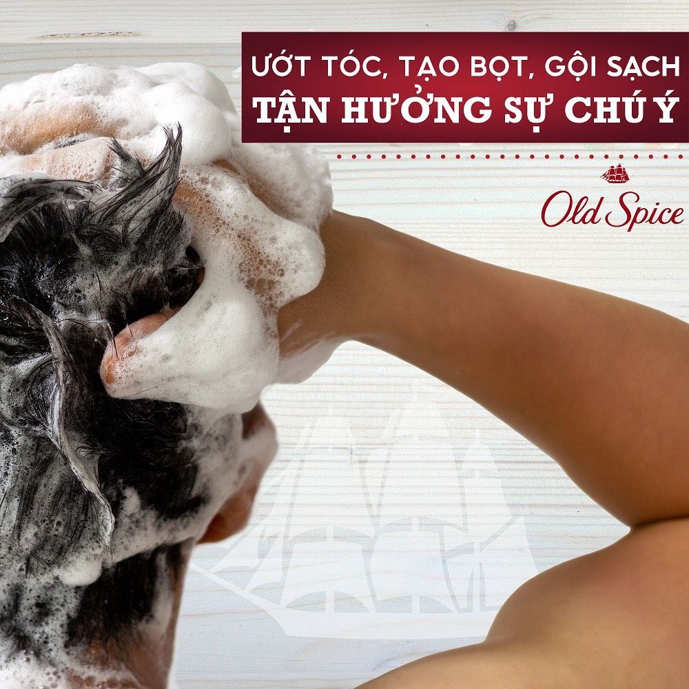 Dầu Gội Xả Old Spice 2in1 400ml- 650ml