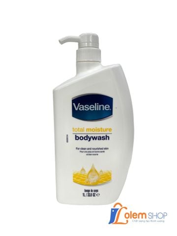 Sữa Tắm Vaseline 1l Total Moisture Dưỡng Ẩm