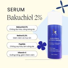 Serum K Lady Care 50ml Bakuchiol 2% Retinol 0.3% Dưỡng Trắng Phục Hồi