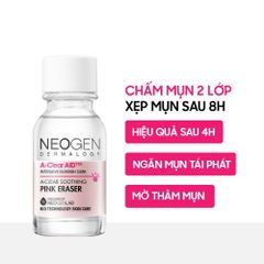 Tinh Chất Chấm Mụn Giảm Sưng Viêm Neogen A-Clear Soothing Pink Erase 15ml