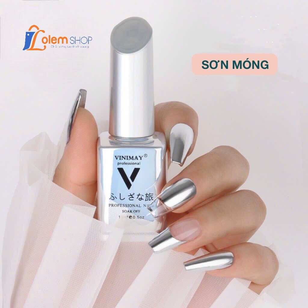 Sơn Gel Metan Bạc Vinimay 15ml