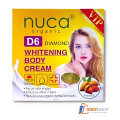 Kem Body Nuca 150g, Trắng da toàn thân