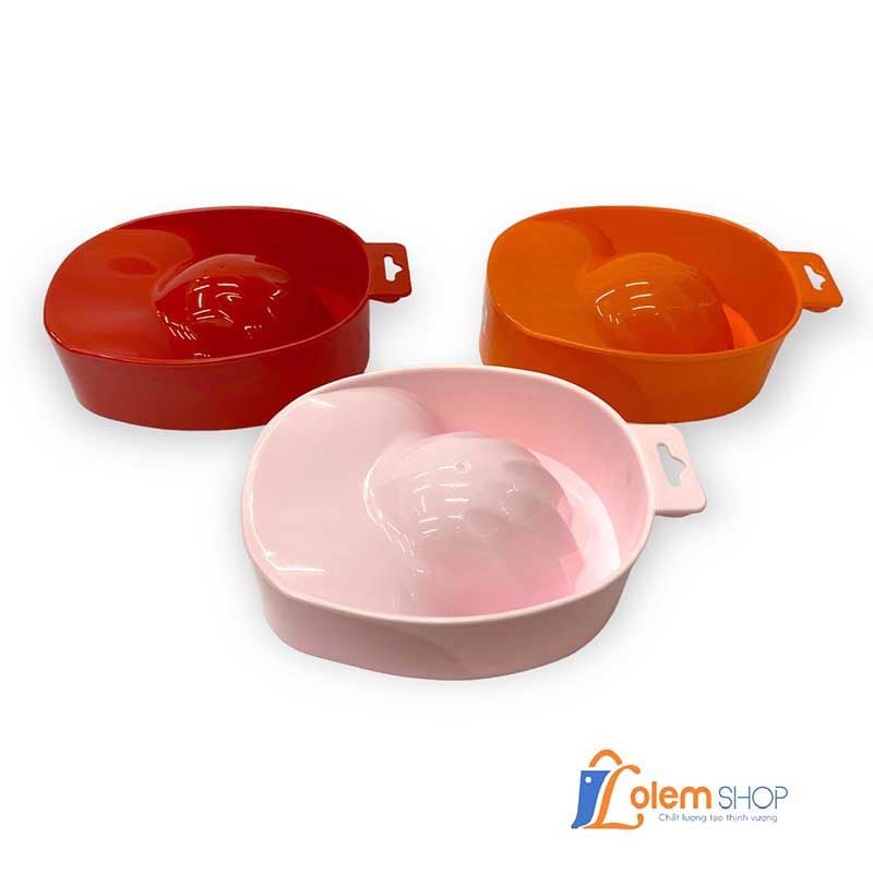 Khay Ngâm Tay Nhựa 1 Lớp ( Màu ngẫu nhiên)
