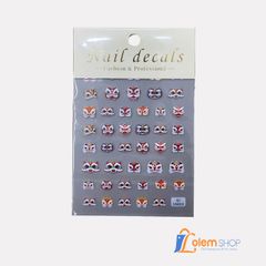 Sticker 5D Nail Decal (mẫu ngẫu nhiên)