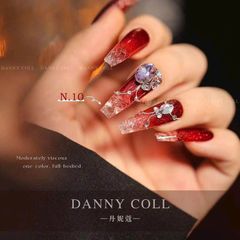 Set Sơn Gel Đỏ Danny Coll 12 Màu N33, Tặng Bảng màu đi kèm