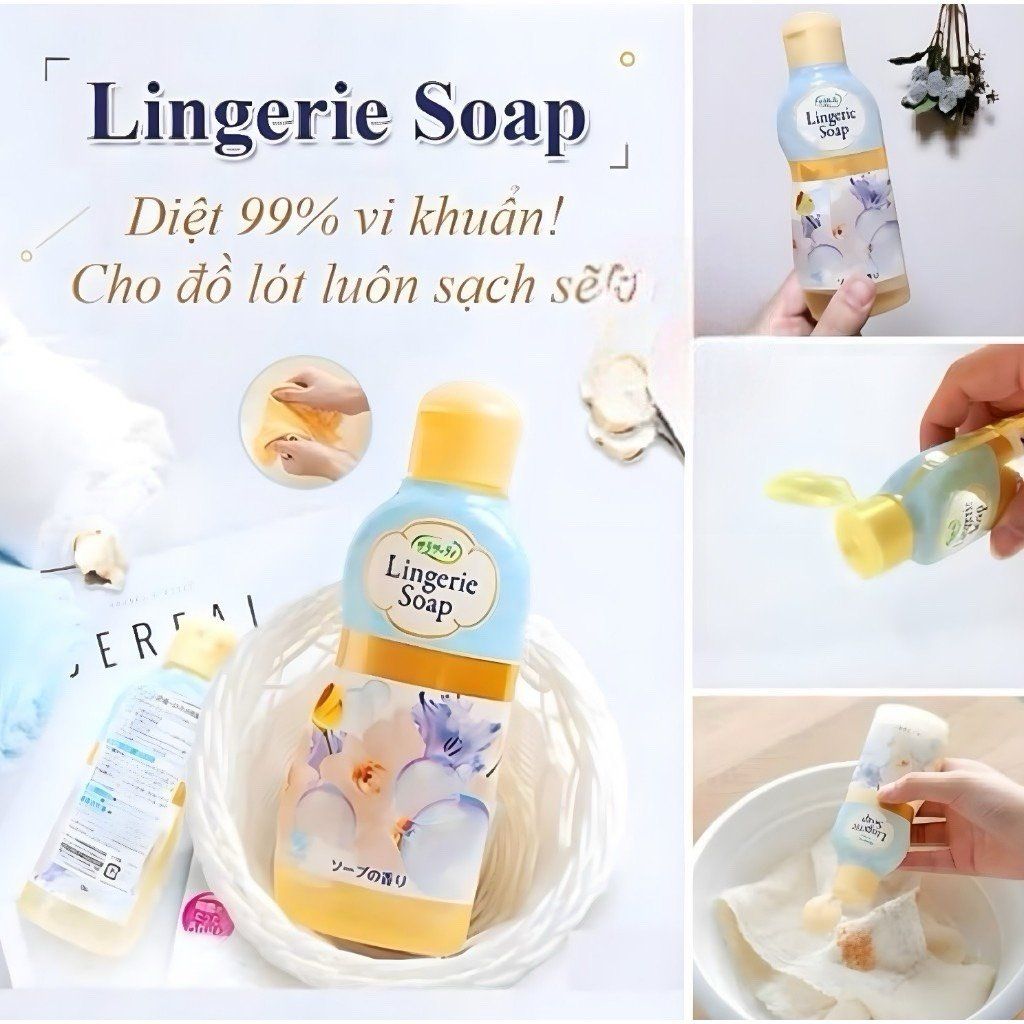 Nước Giặt Đồ Lót Lingerie Soap 120ml