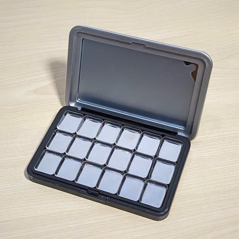 Hộp Đựng Màu Vẽ Gel 18 Ô