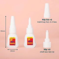 Keo 401 Dán Nail Siêu Chắc, Bền