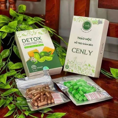 Thảo Mộc Giảm Cân Cenly 30 Viên Tặng Kèm (mới)