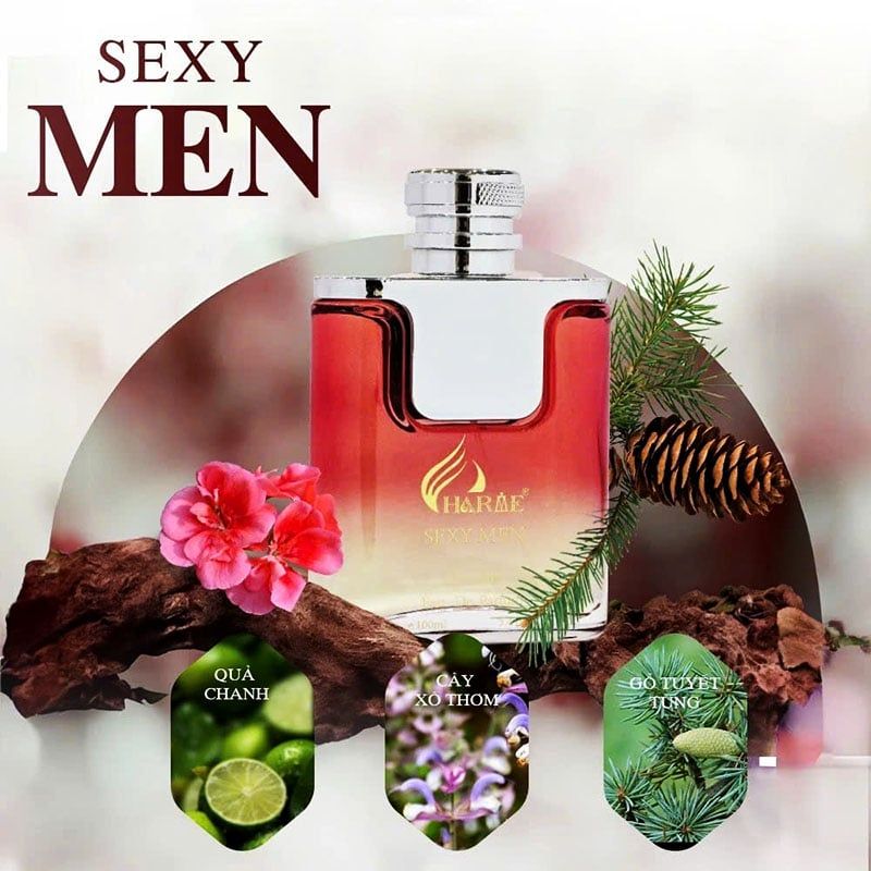 Nước Hoa Nam Charme 100ml Sexy Men Edp