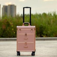 Cốp Vali Kéo Nail 3 Tầng Chuyên Dụng