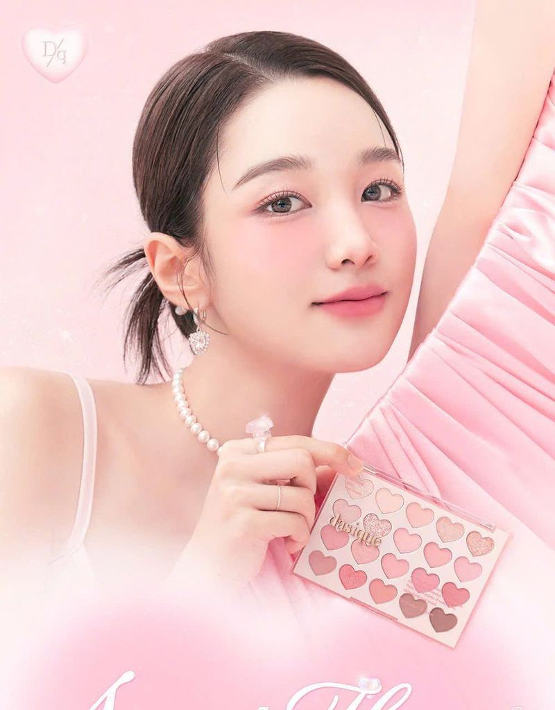 Màu Mắt Dasique Mood Shadow Palette 10g 20 Ô #7 Love Heart