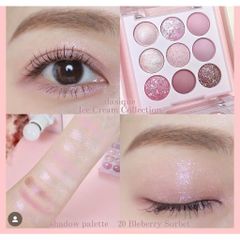 Màu Mắt Daisique Shadow Palette 13g 9 Ô #20 Blueberry Sorbet – Tone Hồng Tím