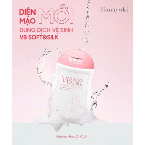Dung Dịch Vệ Sinh Phụ Nữ Hana Soft Silk 150g