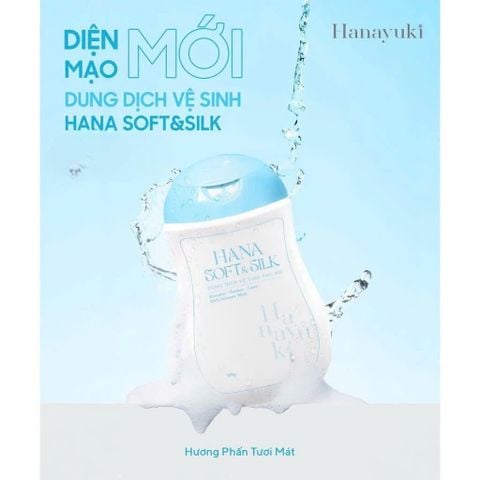 Dung Dịch Vệ Sinh Phụ Nữ Hana Soft Silk 150g
