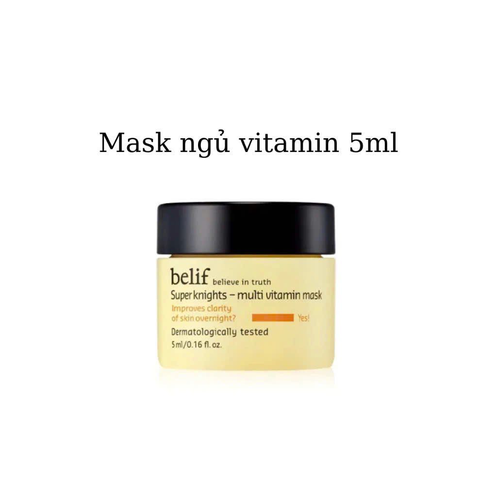 Mặt Nạ Ngủ Belif Super Knight Multi Vitamin Mask 5ml-75ml