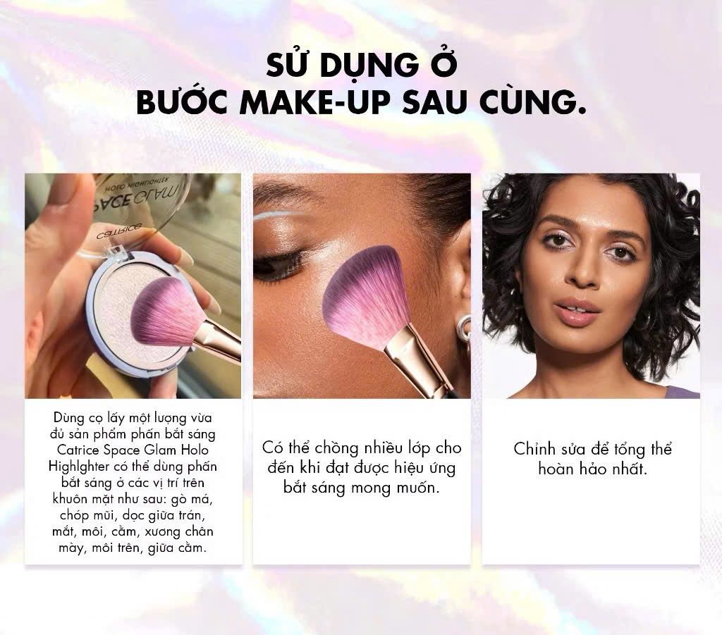 Phấn Bắt Sáng Catrice Space Glam Holo Highlighter 4.6g