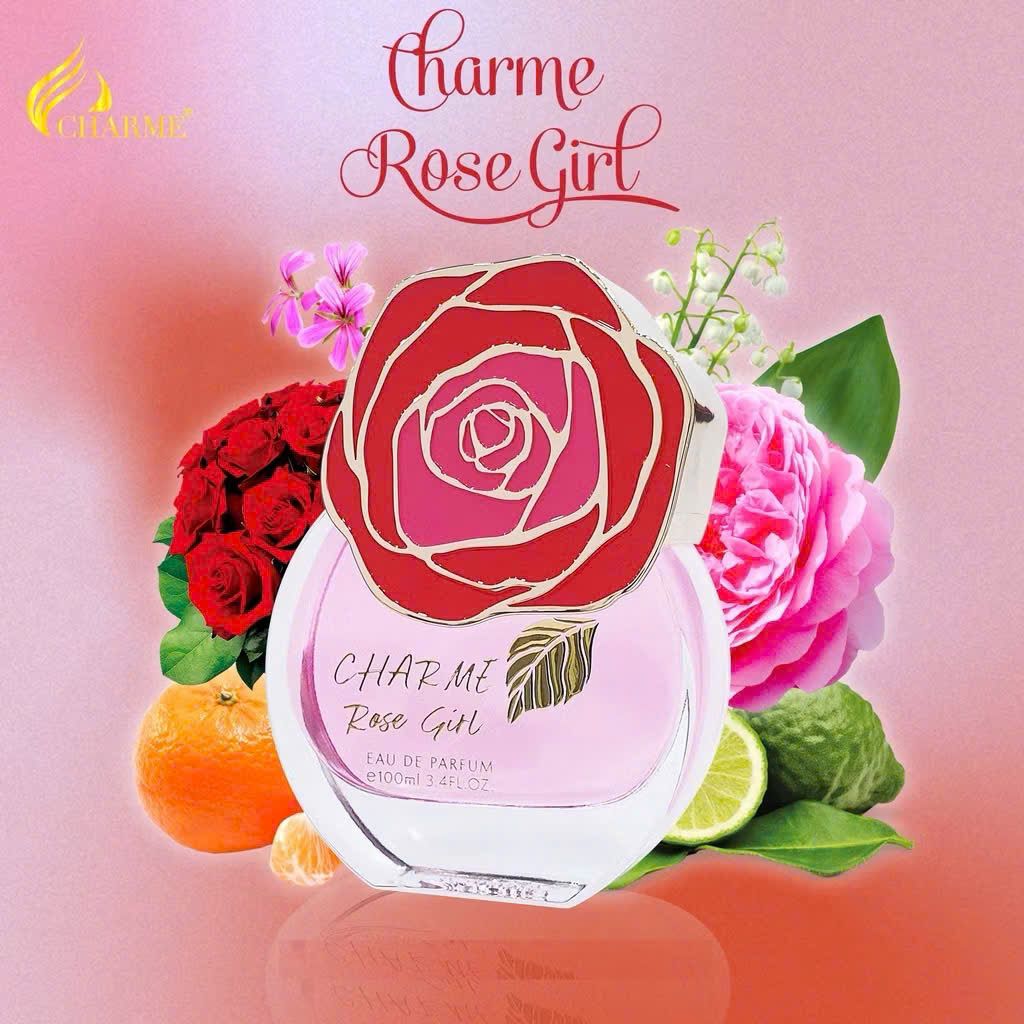 Nước Hoa Charme 100ml Char Me Rose Girl Edp
