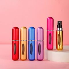 Vỏ Chai Chiết Nước Hoa Tròn Mini Xi Màu ( Màu ngẫu nhiên)