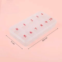 Hộp Đựng Móng Size Lớn 11 Ô, đựng đượng 1000 móng tiện dụng