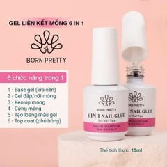 6 In 1 Glue-for Nail Tip 15ml Born Pretty