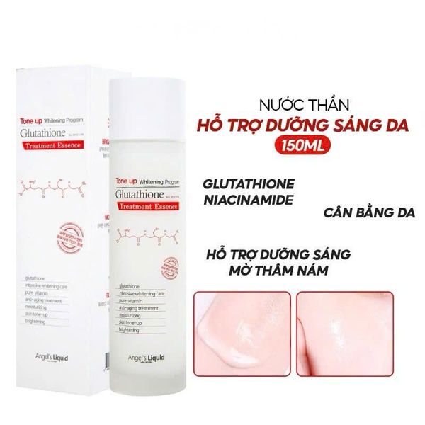 Nước Thần Angel’s Liquid Tone Up Whitening Program Glutathione Treatment Essence 150ml