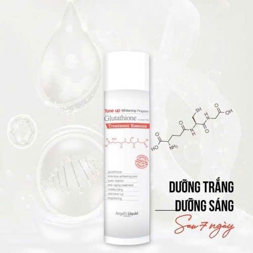 Nước Thần Angel’s Liquid Tone Up Whitening Program Glutathione Treatment Essence 150ml