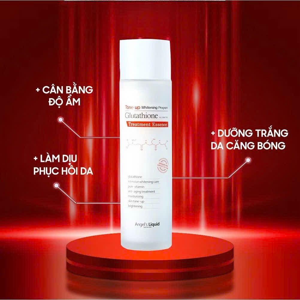 Nước Thần Angel’s Liquid Tone Up Whitening Program Glutathione Treatment Essence 150ml