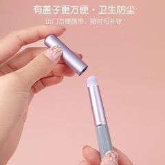 Cọ Tán Son Môi Đầu Tròn Có Nắp