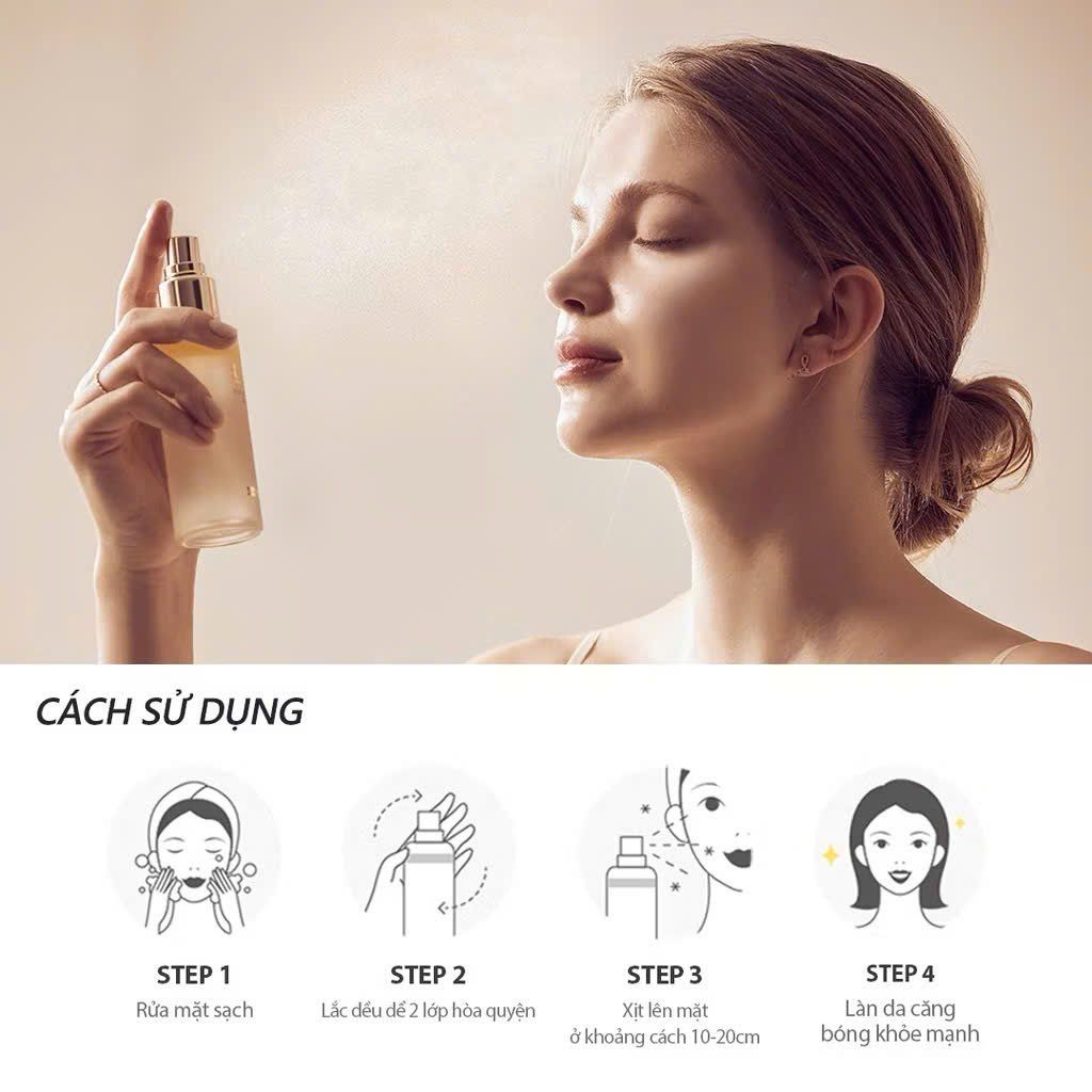 Serum Dạng Xịt D'alba 100ml Vital Spray