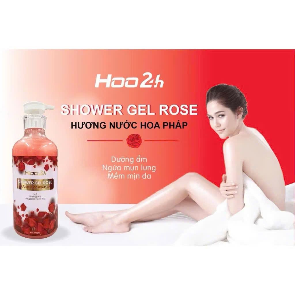 Sữa Tắm Hoo24h 1000ml Hương Nước Hoa