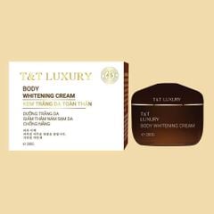 Kem Trắng Da Toàn Thân T&T LUXURY Chống Nắng Làm Đều Màu Da Body 200g