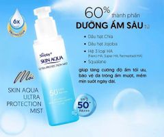 Xịt Chống Nắng Sunplay Skin Aqua Ultra Protection Mist 60ml Bảo Vệ Đa Chiều