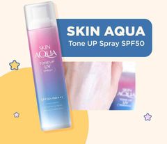 Xịt Chống Nắng Skin Aqua Tone Up Uv Spray Spf 50+ Pa++++ 70g